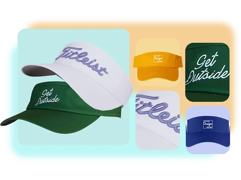 Custom-Hats-Custom Visor Hats