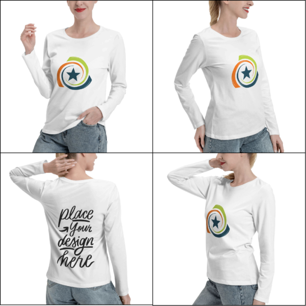 Custom Women Long Sleeve T Shirts