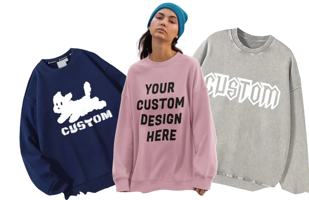 design your custom sweatshirts