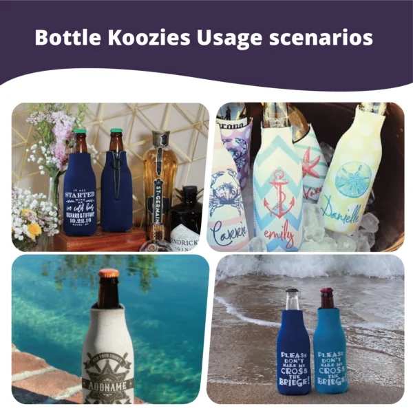 Bottle Koozies Usage Scenarios