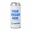 Custom 12oz Slim Can Koozies