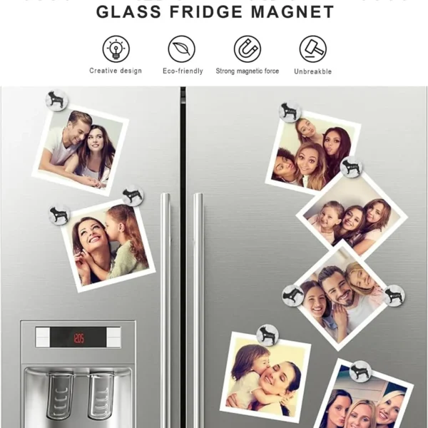 Custom Glass Magnets for Fridge