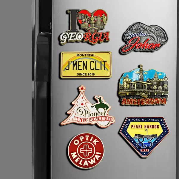 Custom Metal Magnets for Refrigerator