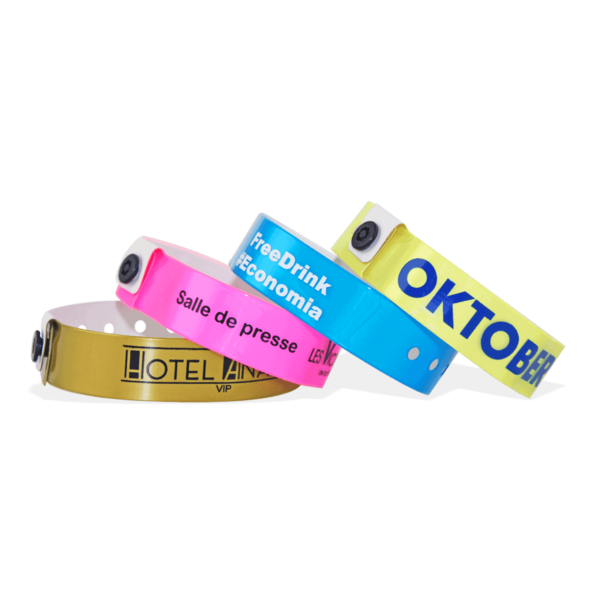 Custom Plastic Wristbands