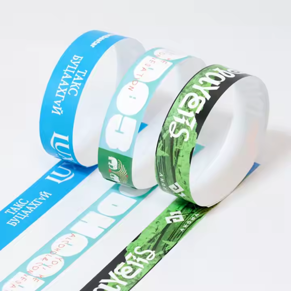 Custom Tyvek Wristbands Printing