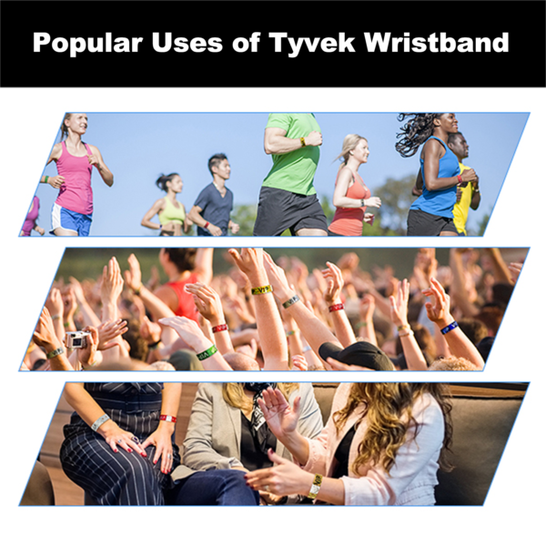 Custom Wristbands Tyvek