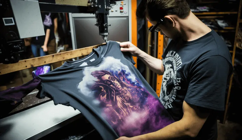 Direct-to-Garment Printing to Design A T shirt