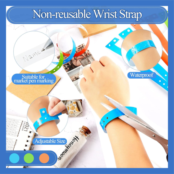 Plastic Wristbands Custom