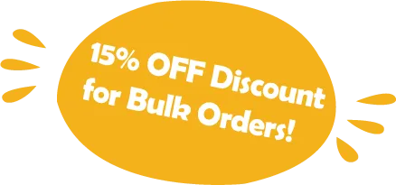 15% OFF Discount for Bulk Orders