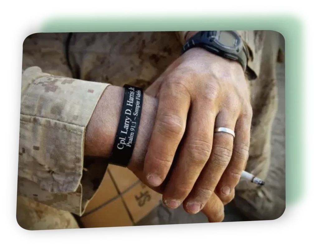 Custom Memorial Wristbands