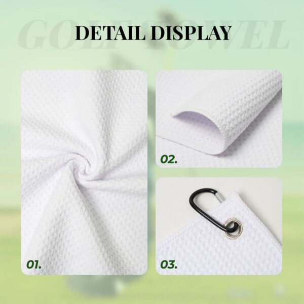 Custom Microfiber Golf Towels Details