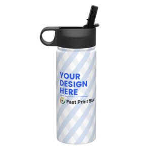 Custom Water Bottles With Straw