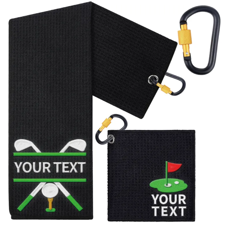 custom golf towels with grommet