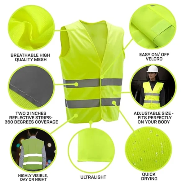 Custom Reflective Safety Vest 4