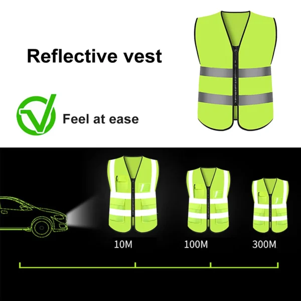 Custom Reflective Safety Vest 5