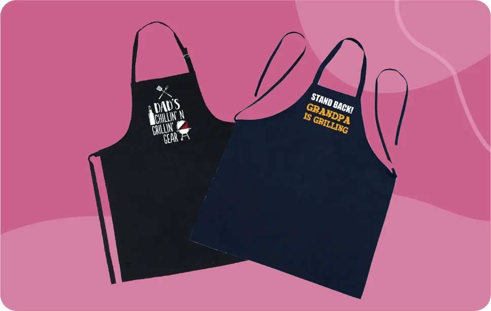 Custom Text Apron
