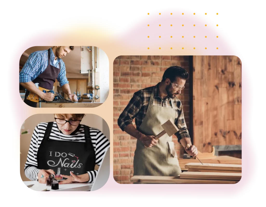 Custom Work Aprons