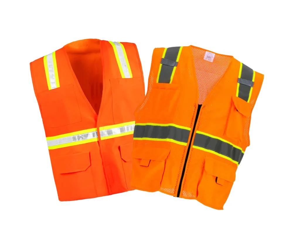 Fabric Options for custom safety vest