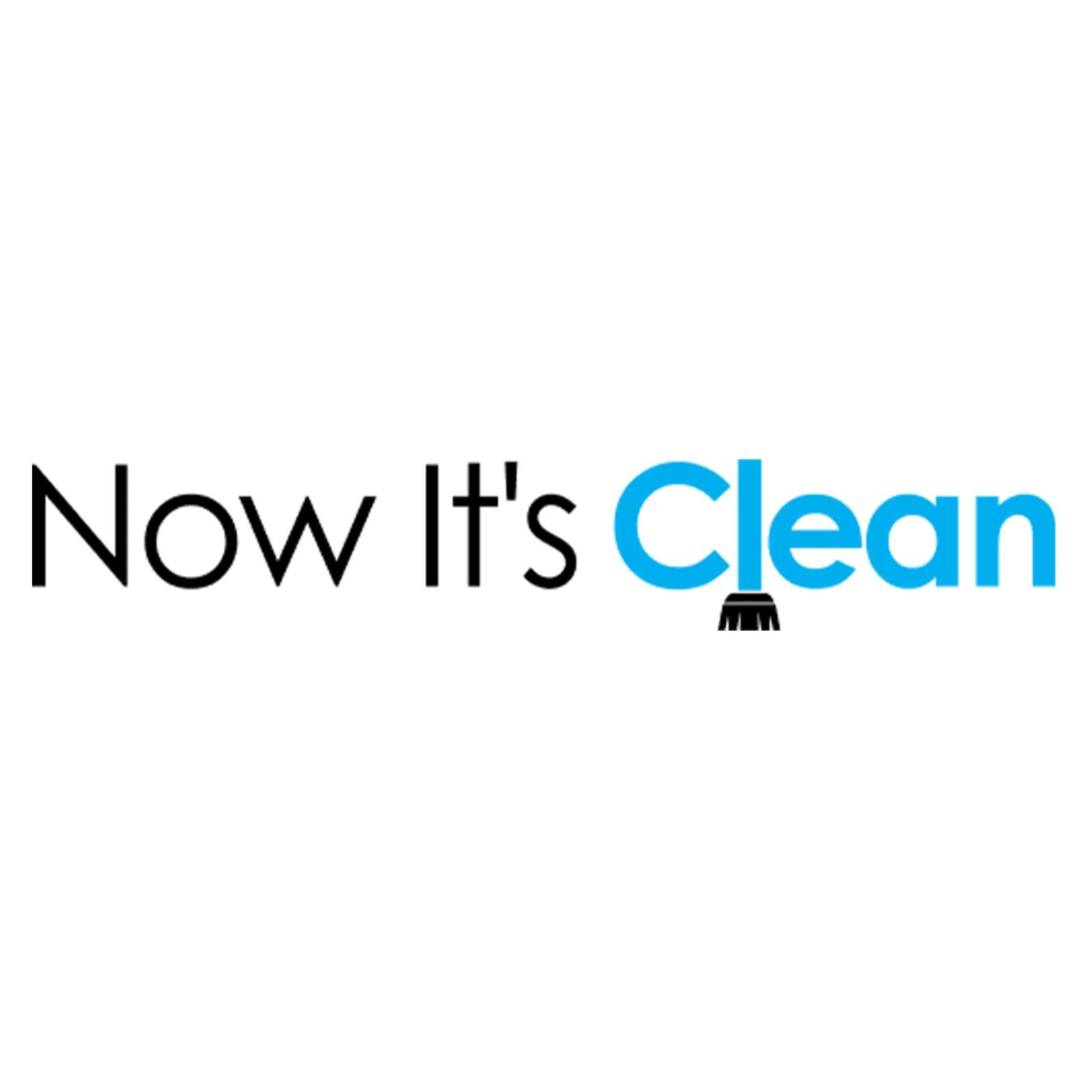 Now It's Clean Logo