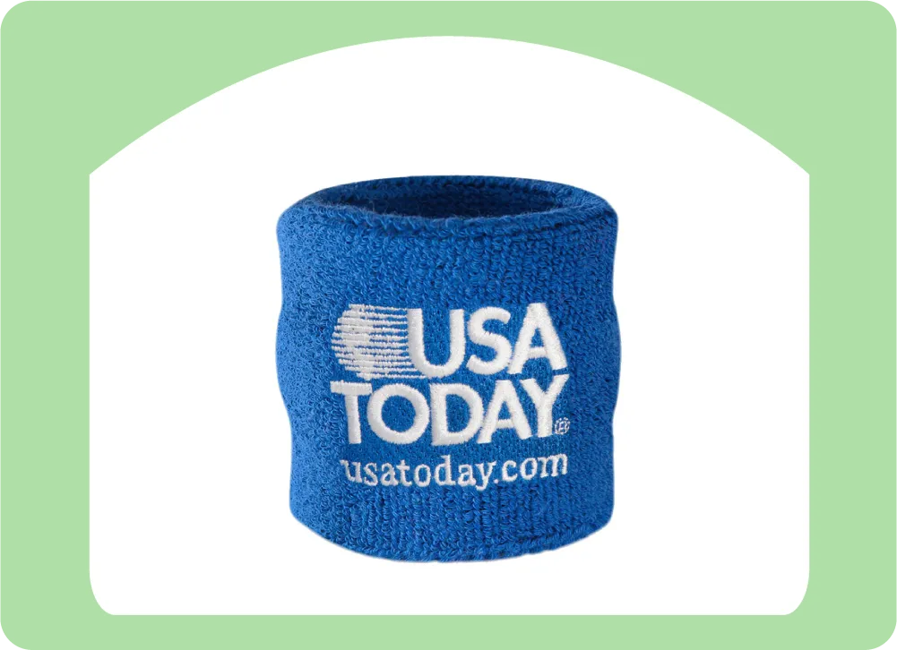 custom embroidered sweatbands