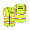 Custom Safety Vest With Pockets