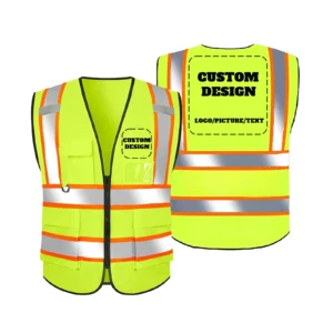 Custom Safety Vest With Pockets 2