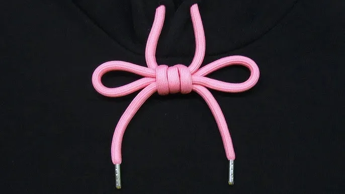 The Bow Tie Ways to Tie Hoodie Strings