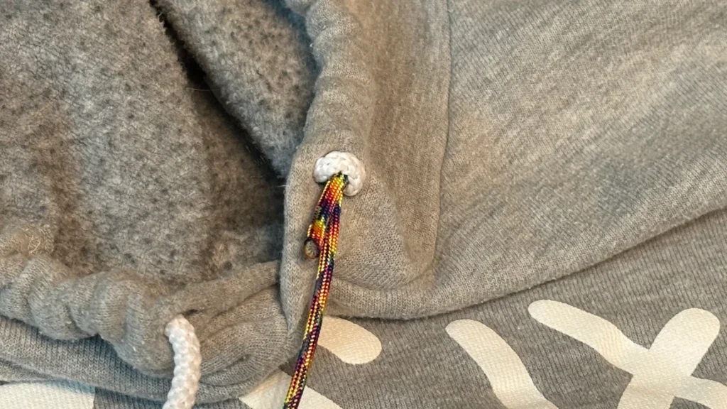 Tie Hoodie Strings in a Fashion Way