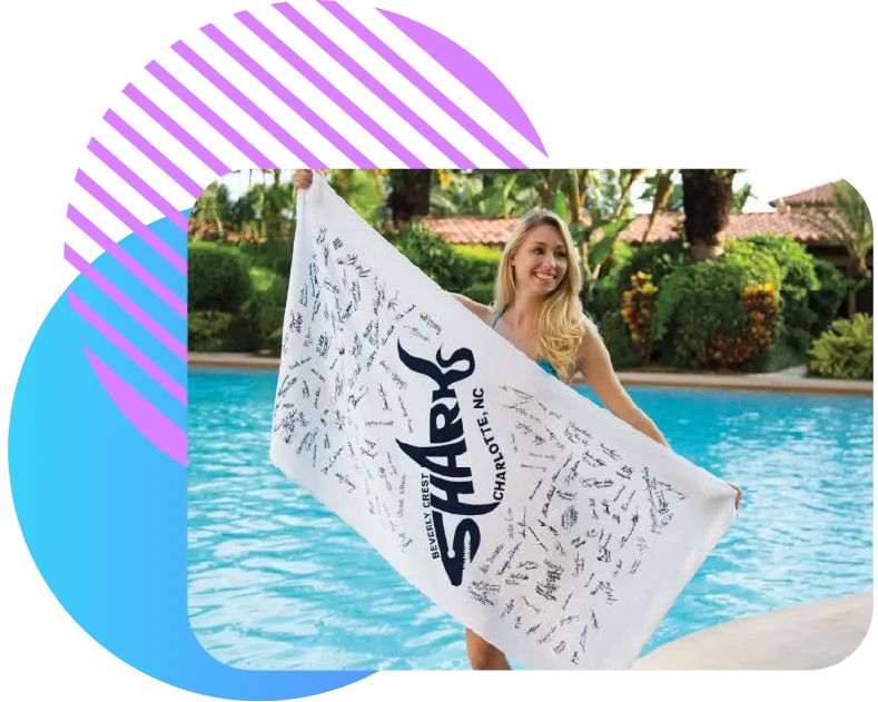 Custom Swim Towels