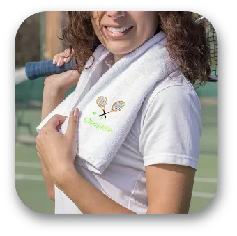 Custom Tennis Towels