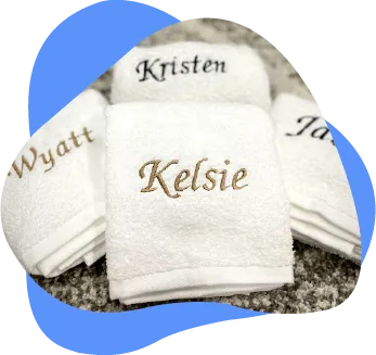 Custom Towels with Name