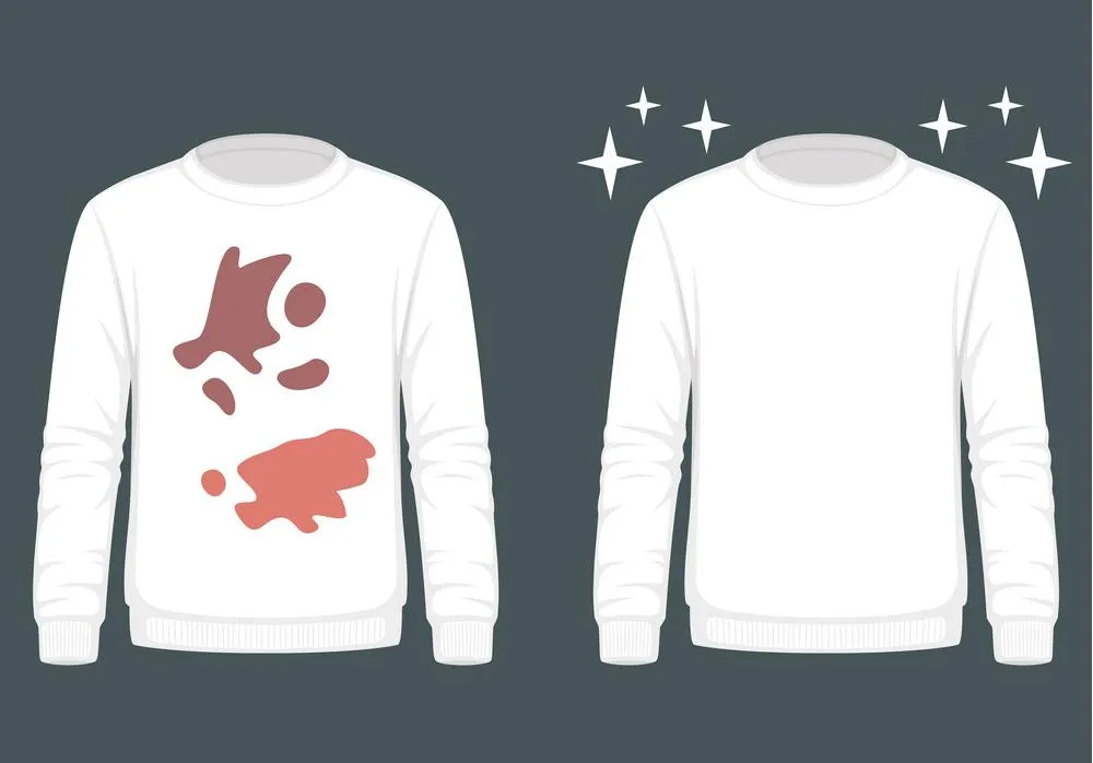 How to Get a Stain Out of a Sweatshirt