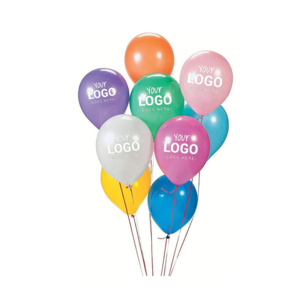 custom latex balloons with logo