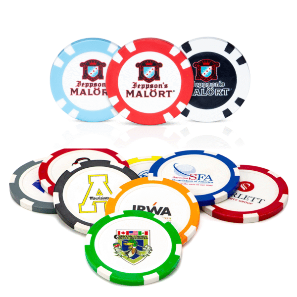 custom poker chip golf ball markers