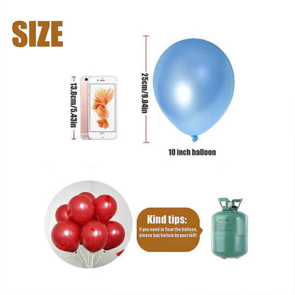 custom size latex balloon