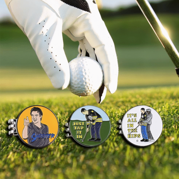 customizable metal golf ball markers