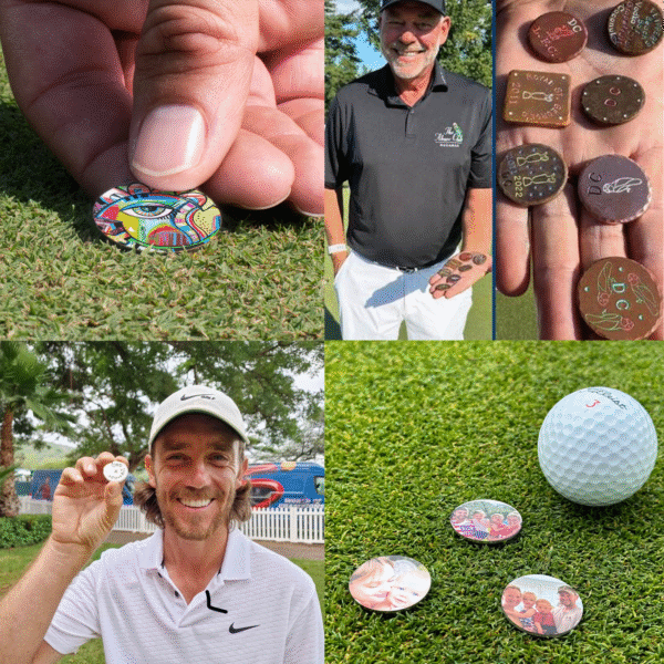 customized metal golf ball markers