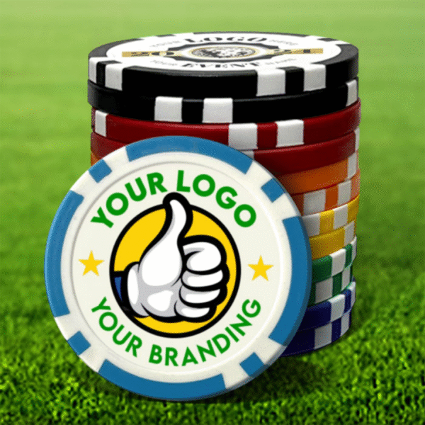 golf ball markers poker chips custom