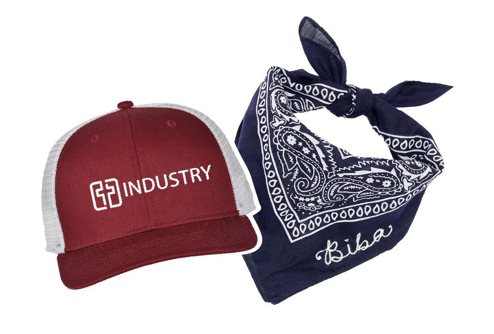 Custom Hats and Bandanas