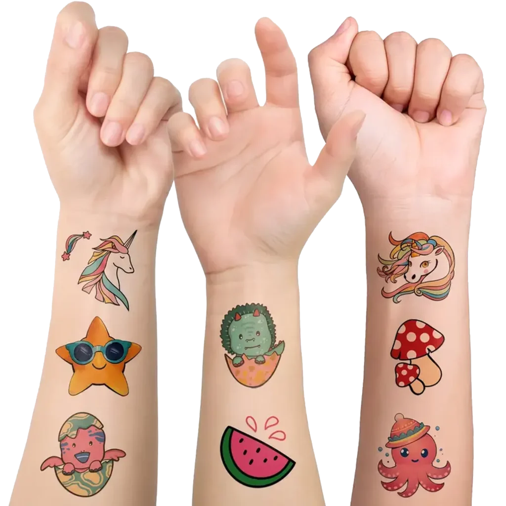 Custom Temporary Tattoo Stickers