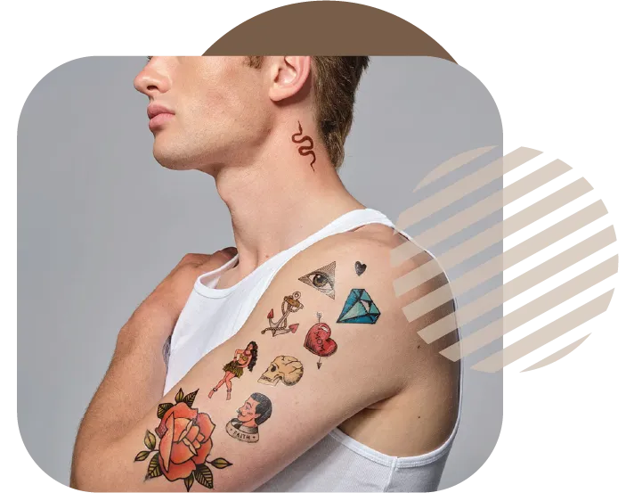 Custom Temporary Tattoos for Adults