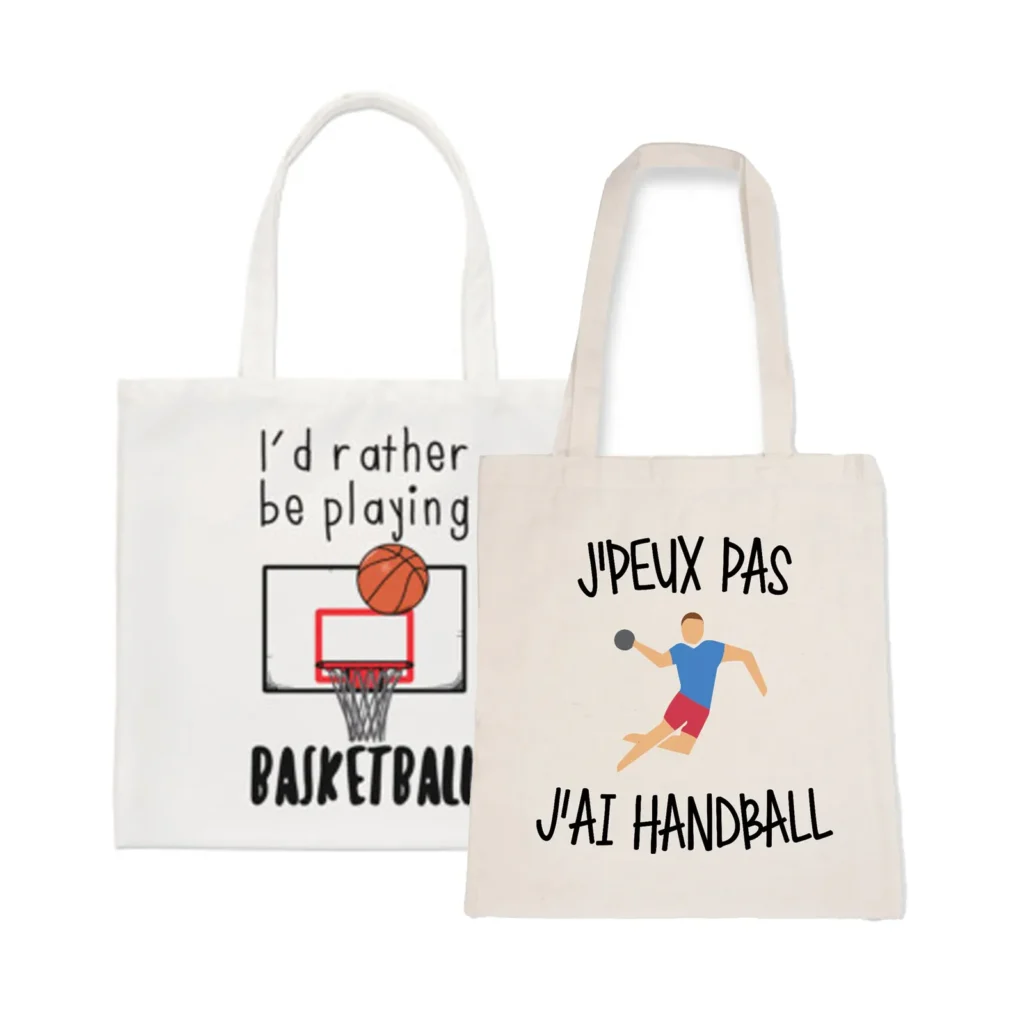 Custom Tote Bags for Sports