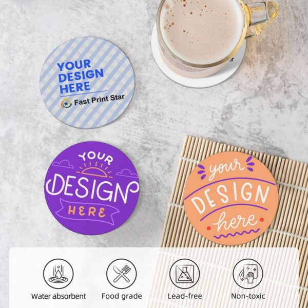 ceramic coasters custom