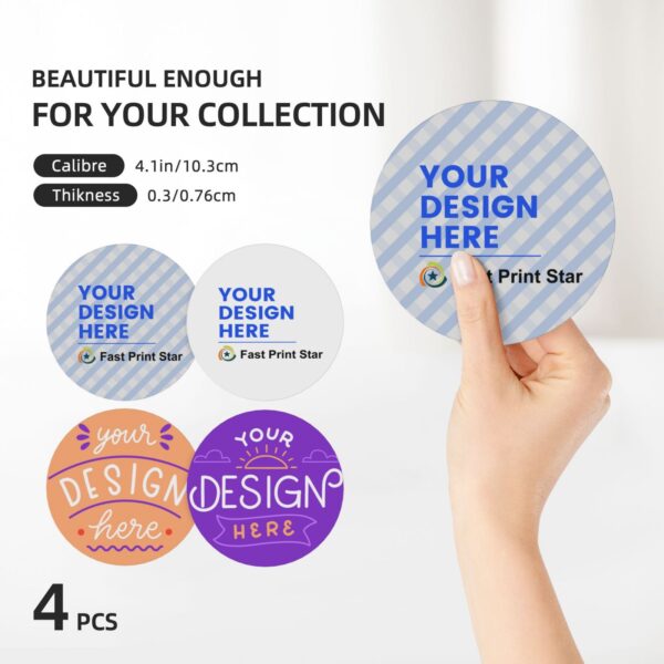 custom ceramic coasters bulk