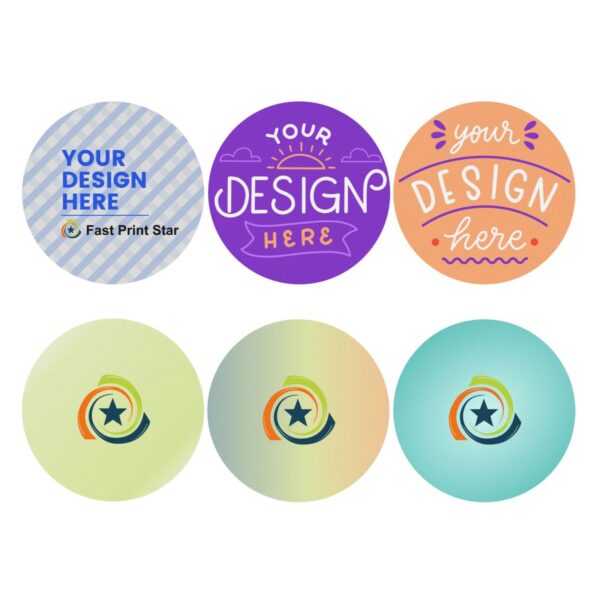 custom logo leather coasters