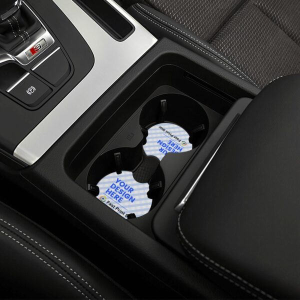 custom neoprene coasters for car