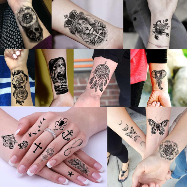 custom temporary tattoo designs