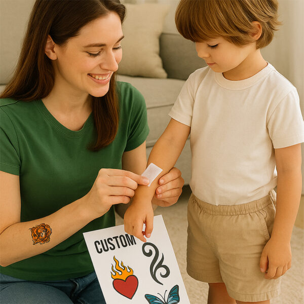 custom waterproof temporary tattoos
