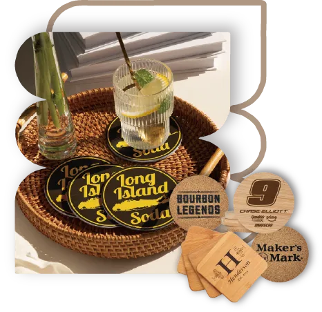 Custom Beverage Coasters