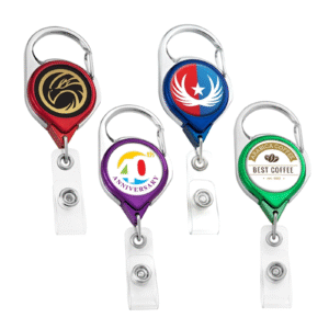 Custom Carabiner Badge Reel